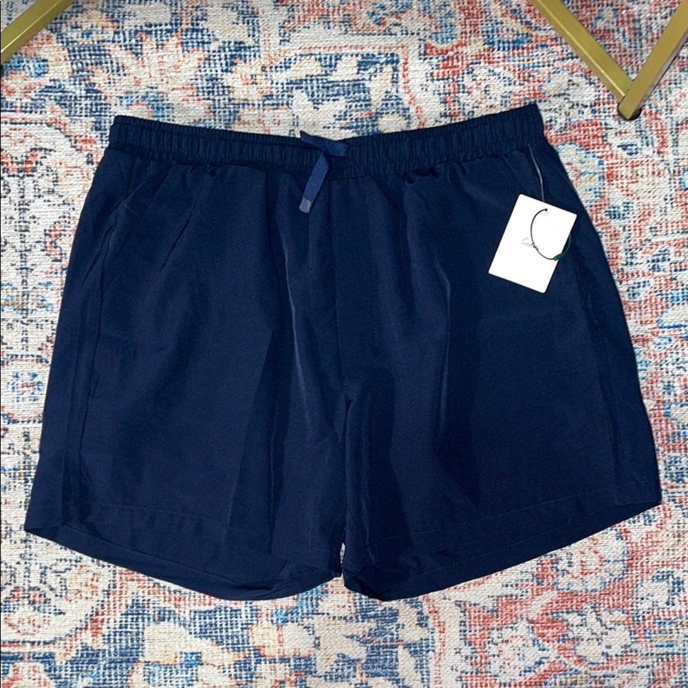Cadets Men’s Le Club Shorts in Navy SZ XL NWT